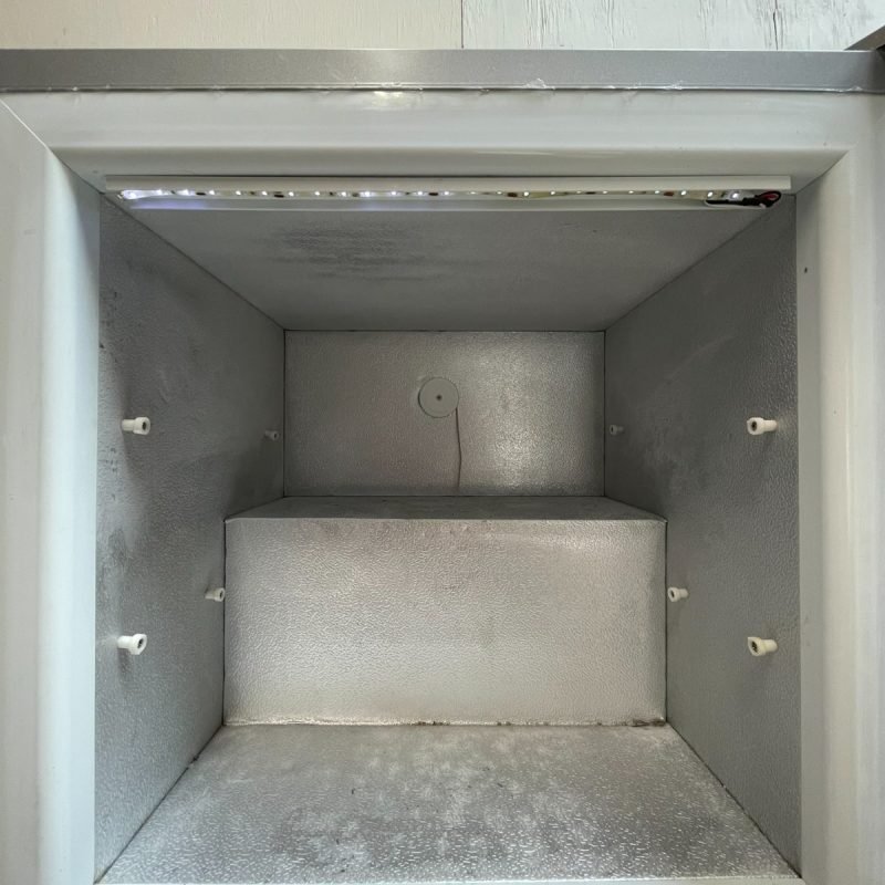 Alamo SD55 Countertop Glass Door Display Freezer - Image 9