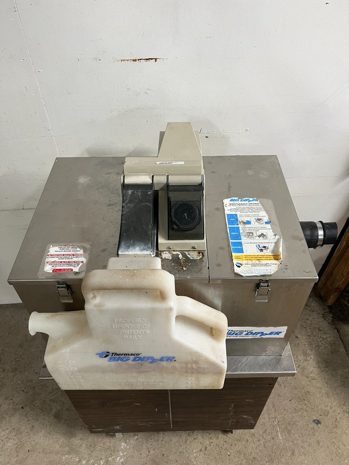Thermaco W-250-IS Big Dipper Grease Trap - Image 7