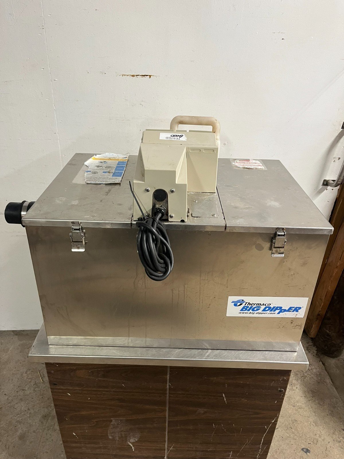 Thermaco W-250-IS Big Dipper Grease Trap - Image 9