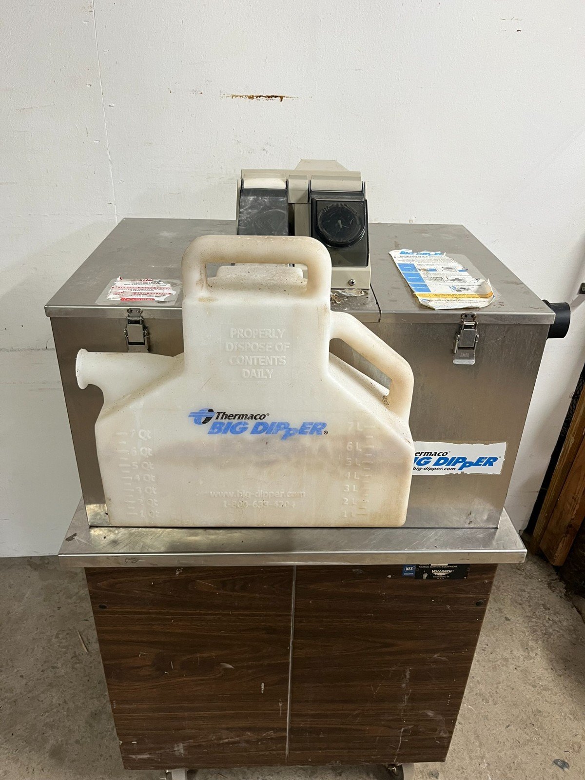 Thermaco W-250-IS Big Dipper Grease Trap