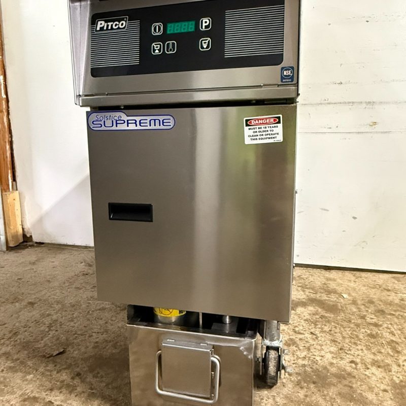 Pitco SFSSH55 Solstice Supreme Deep Fryer with Grease Filtration System - Image 8