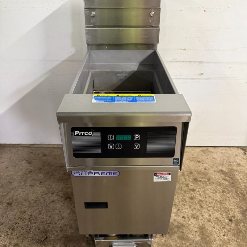 Pitco SFSSH55 Solstice Supreme Deep Fryer with Grease Filtration System