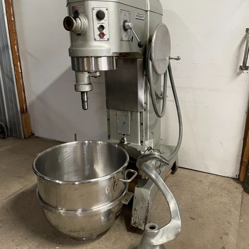 Hobart L800 80 Quart Mixer with Bowl and Attachments
