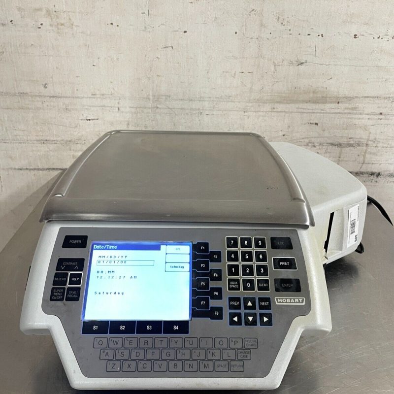 Hobart Quantum Deli Scale With Printer