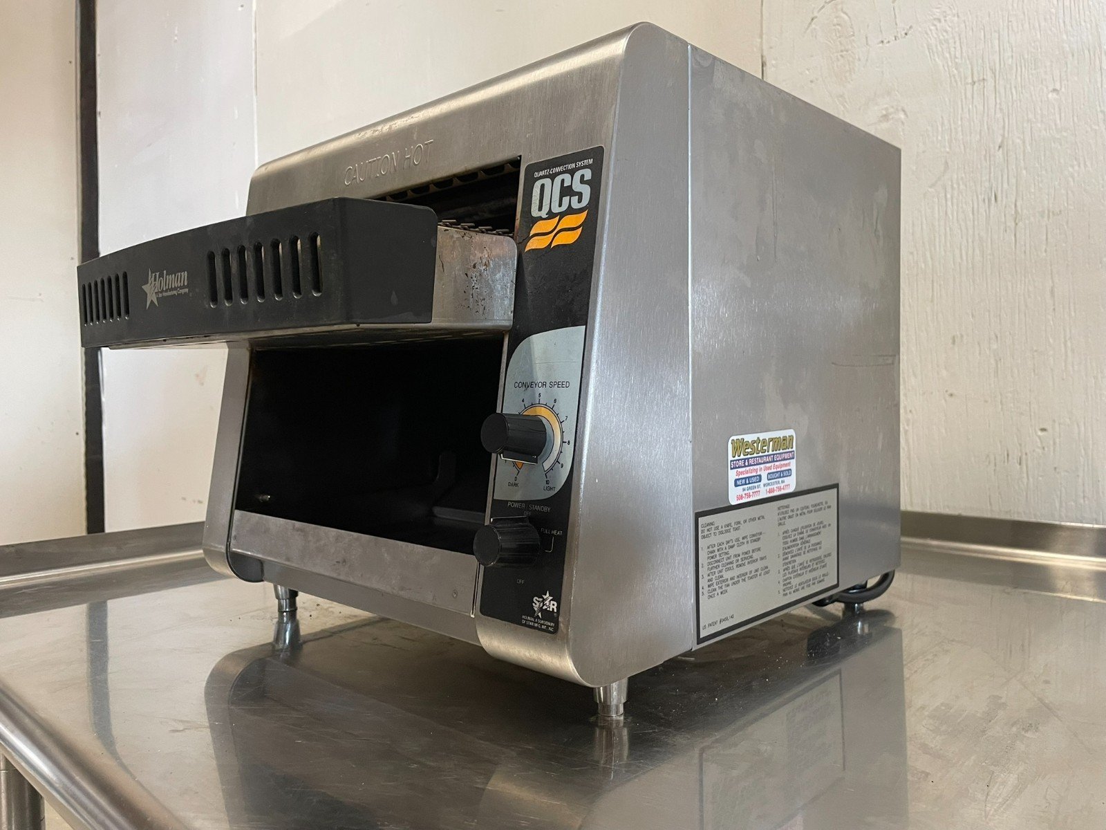 Star QCS1-350 13" Electric Conveyor Toaster - Image 5
