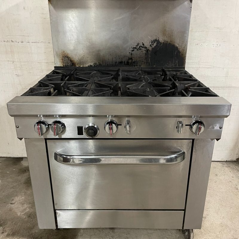 Southbend S36D  6 Range Burner with Oven Natural Gas