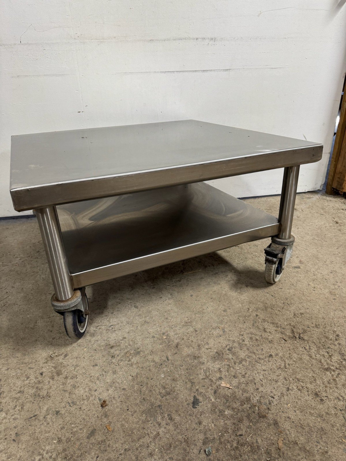 Stainless Steel Equipment Stand on Casters - Image 4
