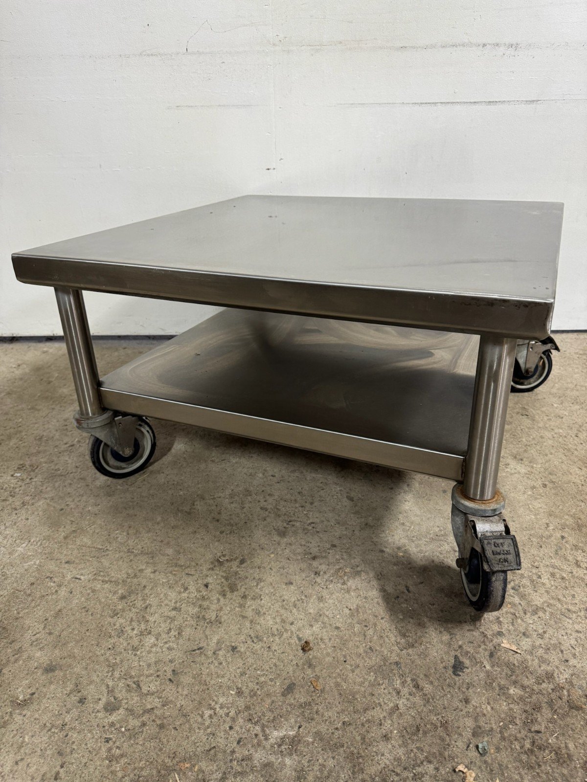 Stainless Steel Equipment Stand on Casters - Image 5