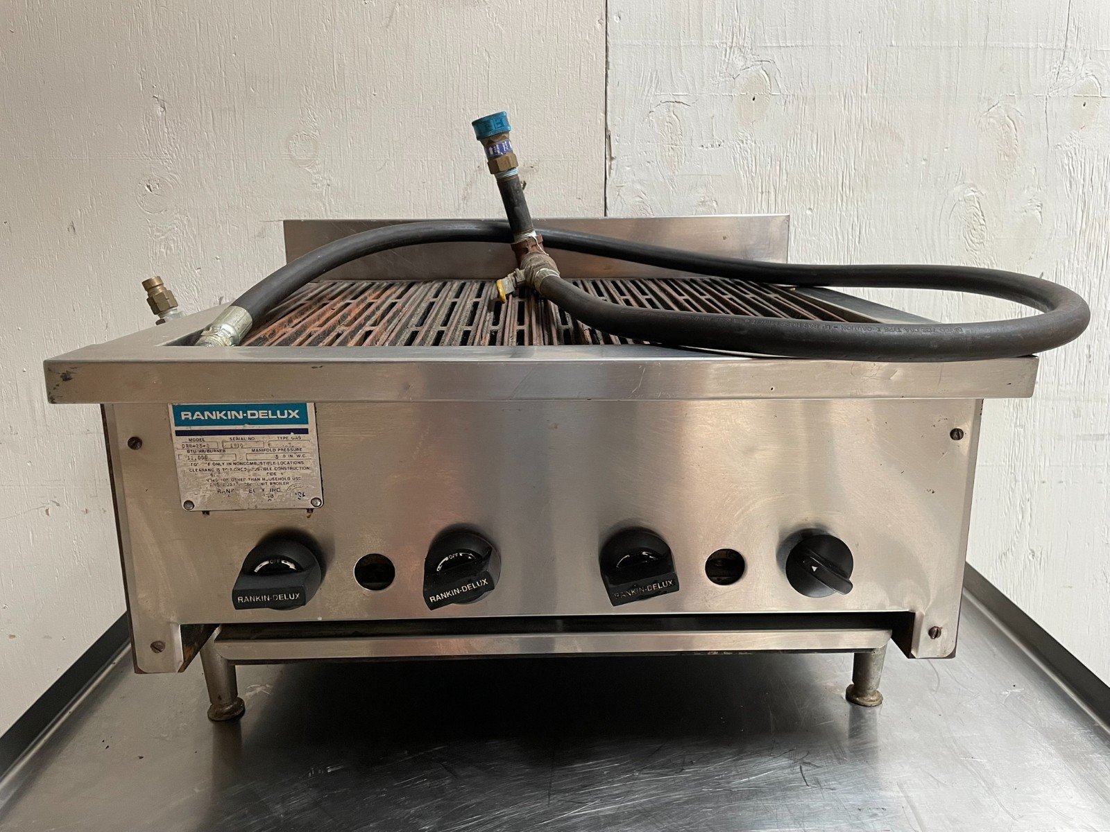 Rankin-Delux DRB-25-C Radiant Charbroiler Propane