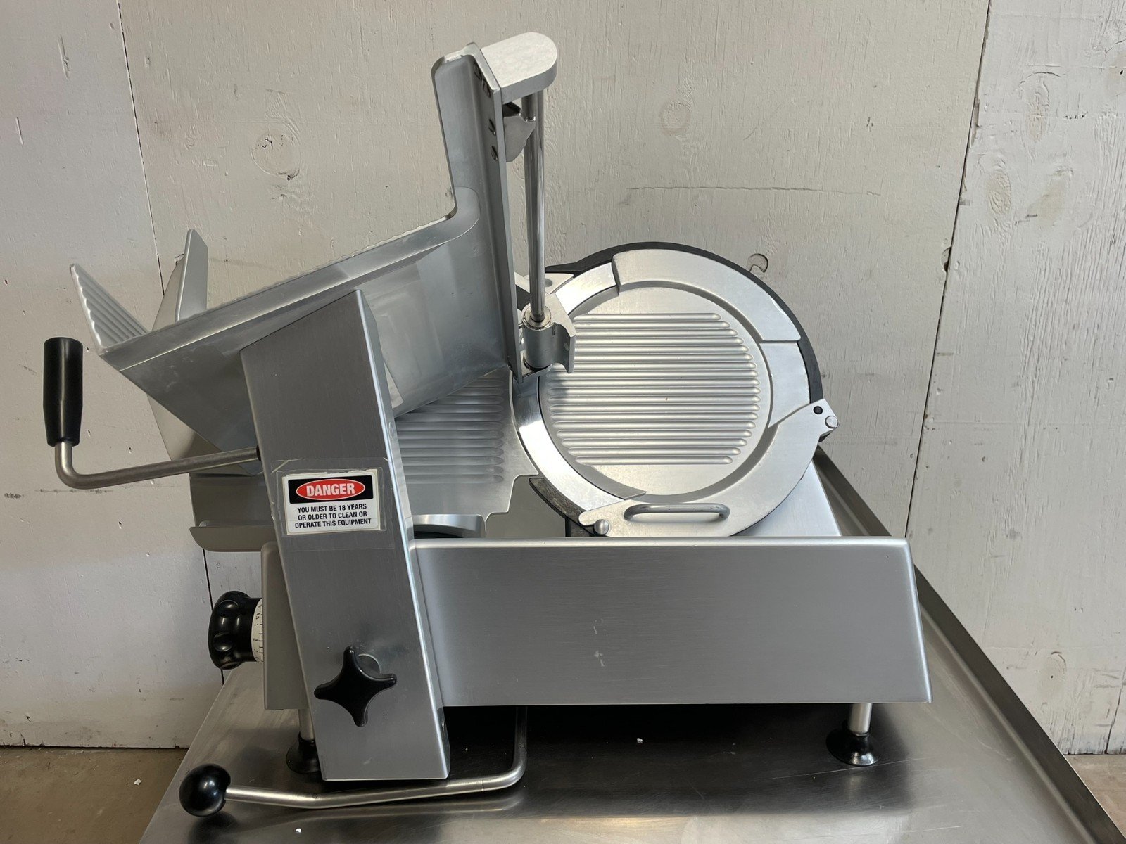 Bizerba SE-12 Manual GSP H Deli Slicer with Sharpener - Image 7