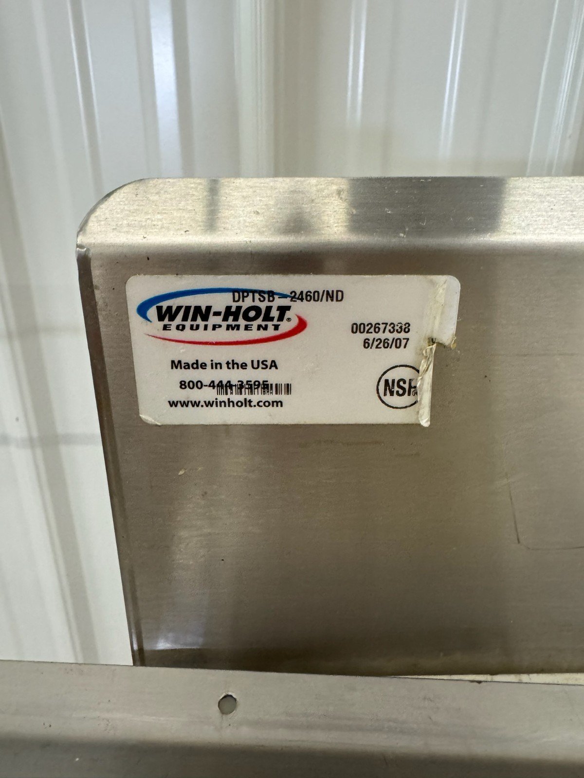 Stainless Steel Table with Cutting Board Top - Image 8