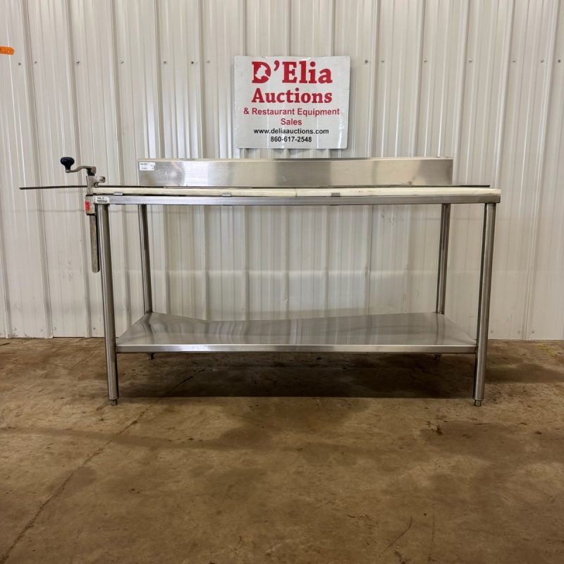 Stainless Steel Table with Cutting Board Top