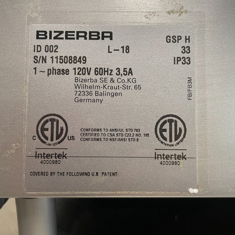 Bizerba Manual GSP Deli Slicer with Sharpener - Image 11