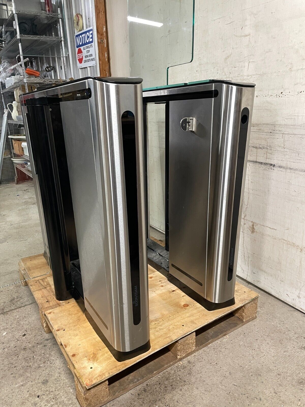 Boon Speed Lane Compact Optical Turnstile with Tall Glass - New - Image 5