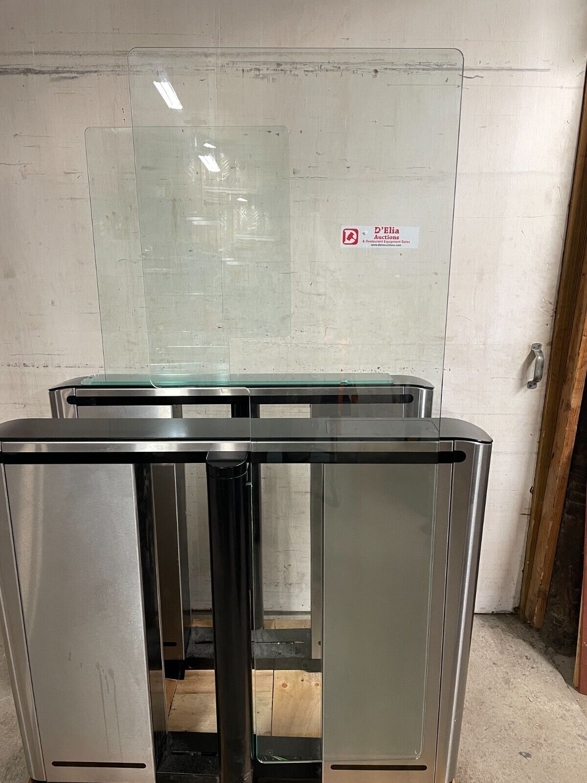 Boon Speed Lane Compact Optical Turnstile with Tall Glass - New - Image 6