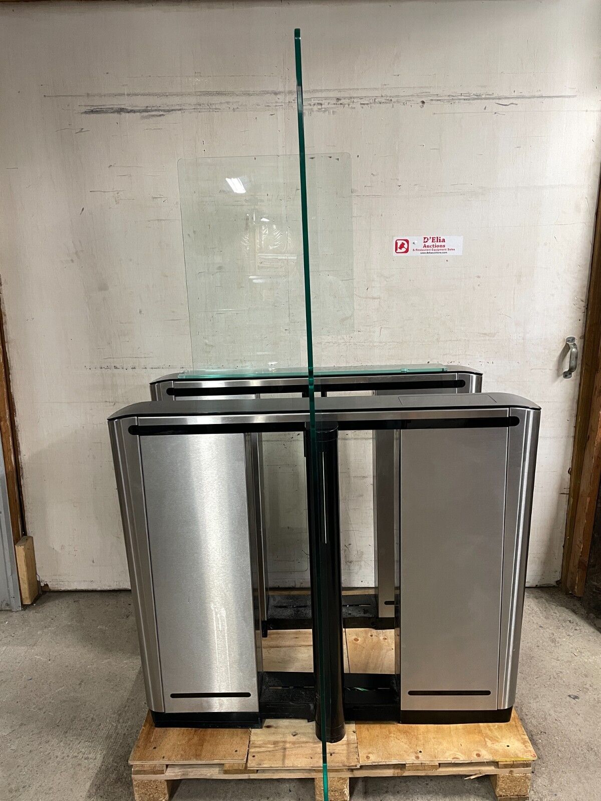 Boon Speed Lane Compact Optical Turnstile with Tall Glass - New