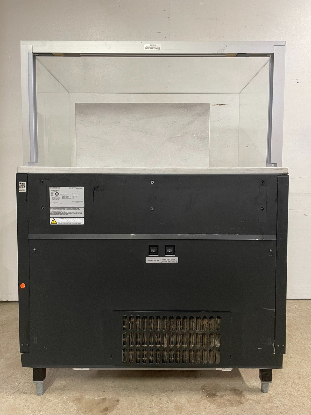 Structural Concept SBZ4052DR 40" Glass Top Display Case - Image 8