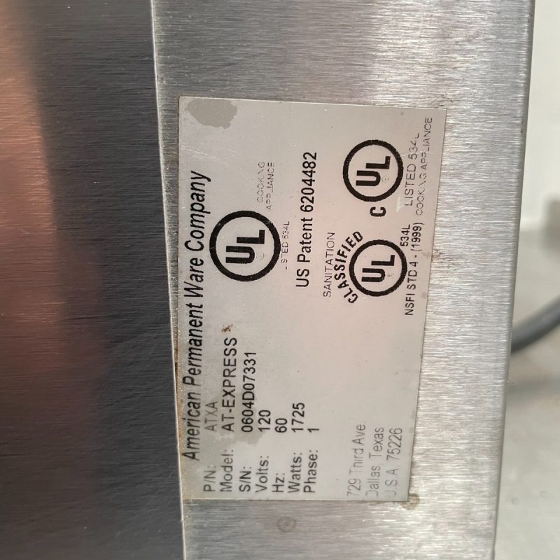APW Wyott AT-EXPRESS Electric Conveyor Toasters - Image 14