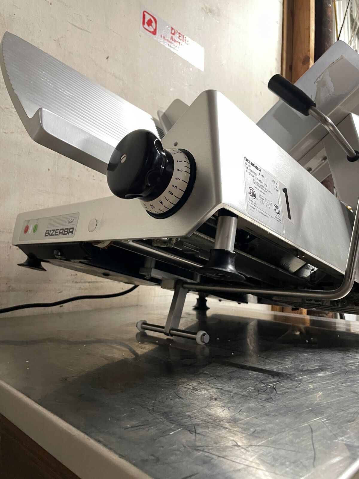 Bizerba GSP-H Deli Slicer w/ Sharpener - Image 10