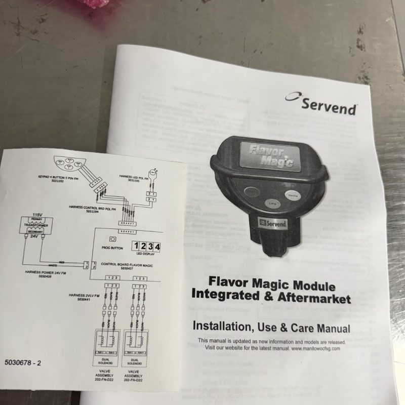 New 2016 Manitowoc Servend SV250 Soda Machine with Flavor Magic Module - Image 21