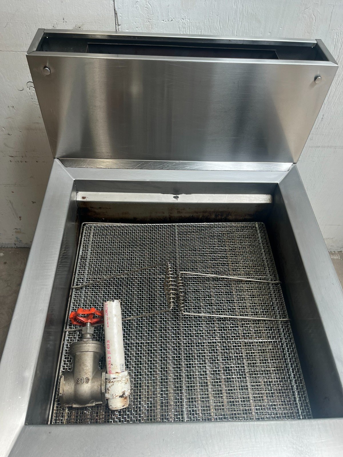 Pitco 24FSS Natural Gas Frialator Donut Fryer - Image 13