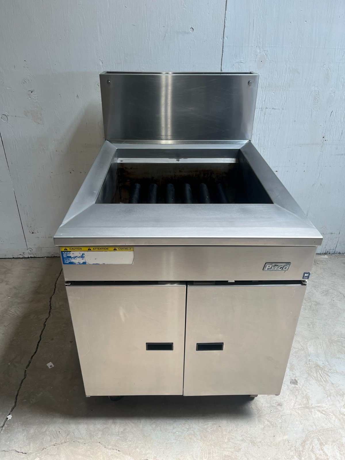 Pitco 24FSS Natural Gas Frialator Donut Fryer - Image 4