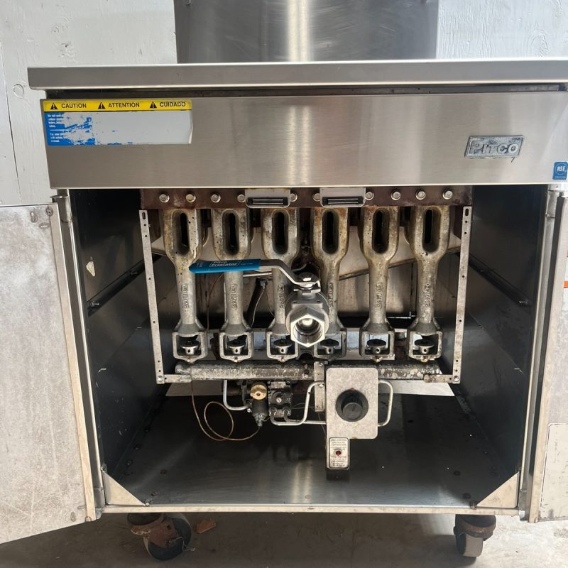 Pitco 24FSS Natural Gas Frialator Donut Fryer - Image 8