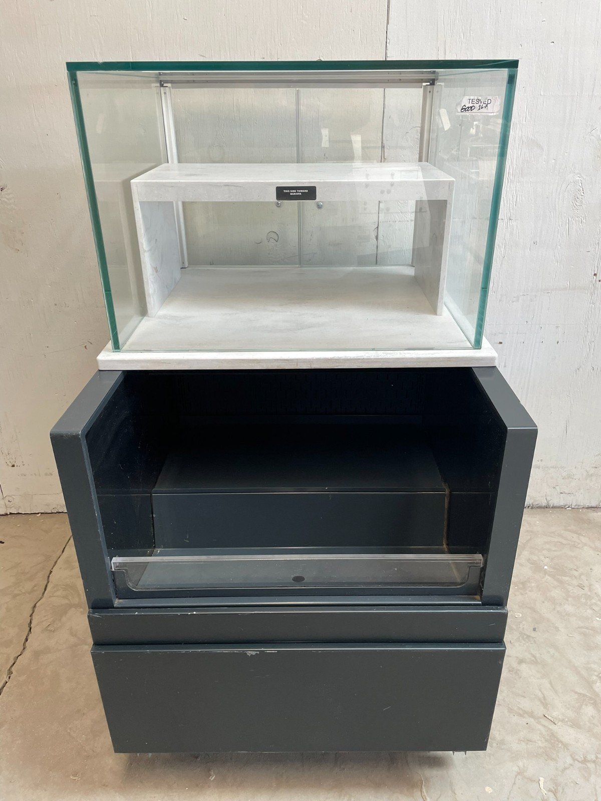Structural Concept SBZZ852DR Glass Top 28" Display Case