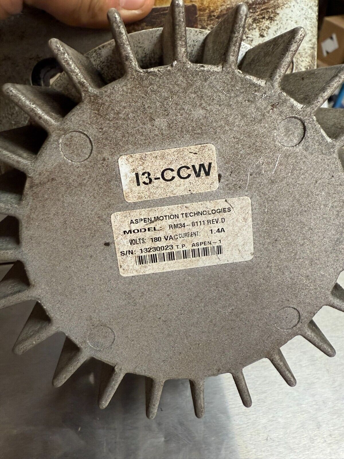 TurboChef NGO Top Blower Motor Fan - Image 10
