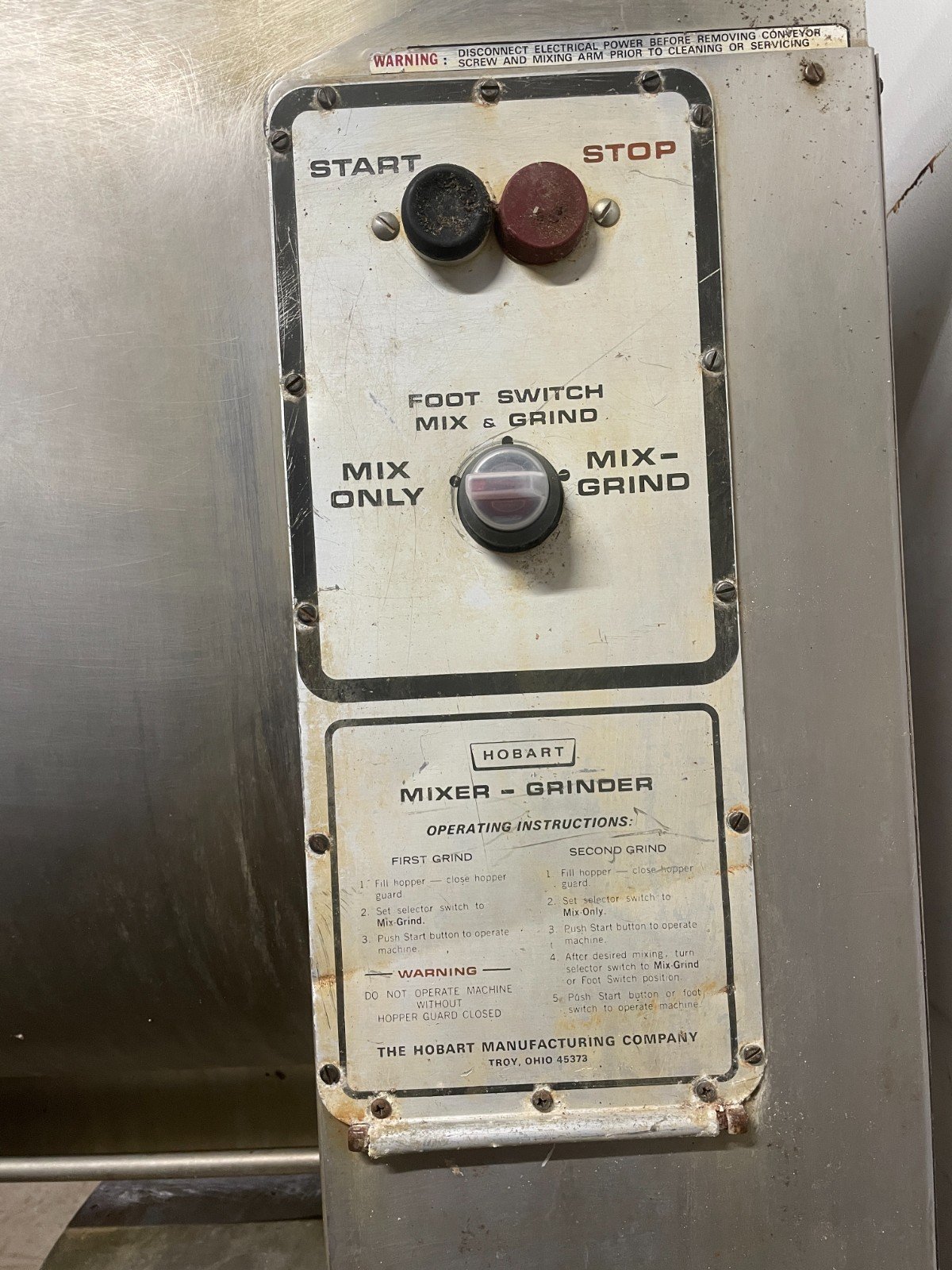 Hobart Meat Mixer Grinder - Parts Or Repairs - Image 6