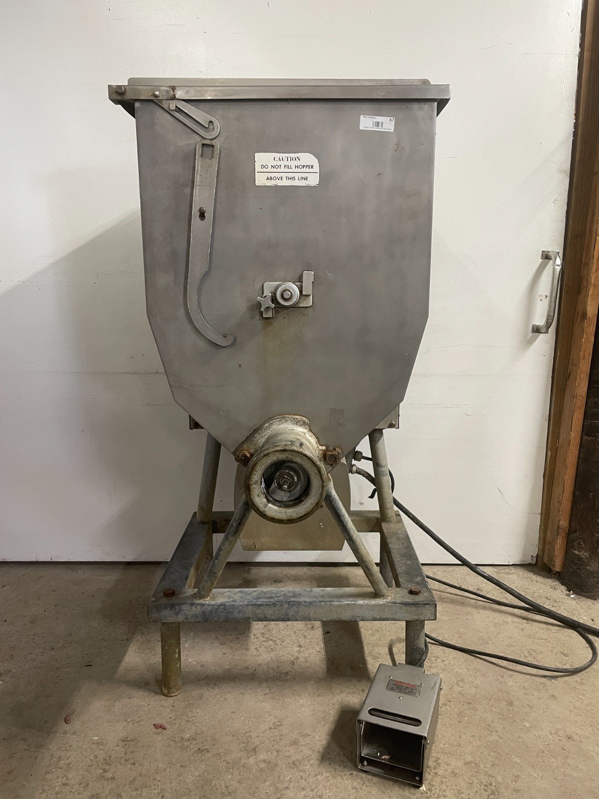 Hobart Meat Mixer Grinder - Parts Or Repairs