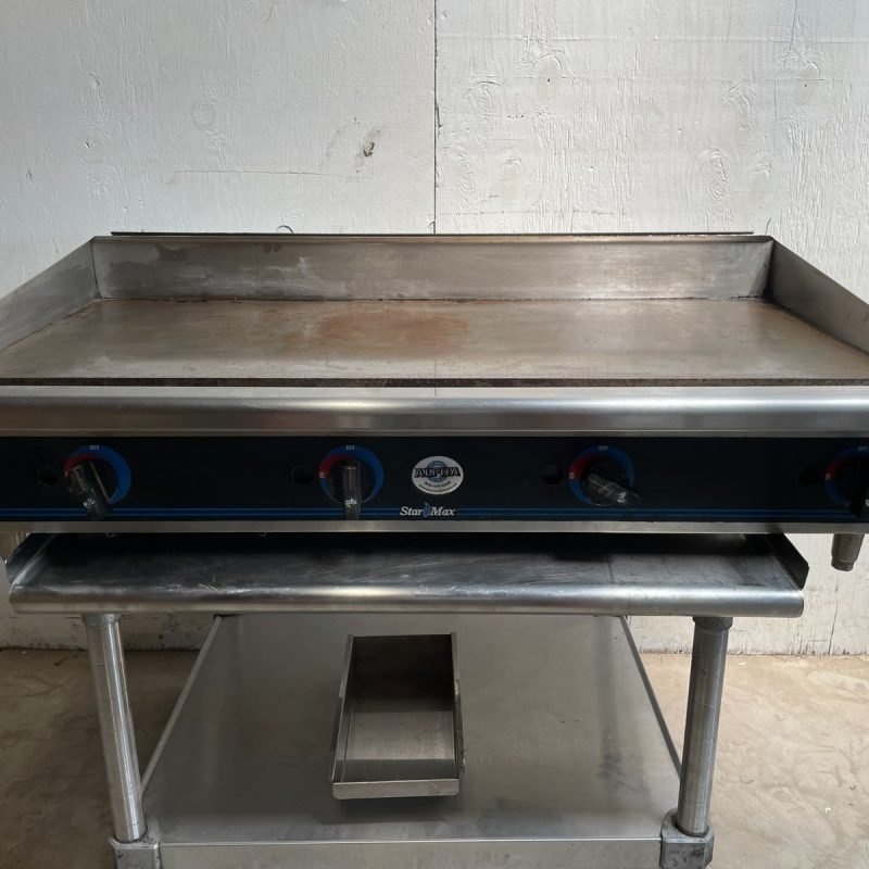 Star Max 648MF 48" Manual Flat Griddle Propane - Image 4