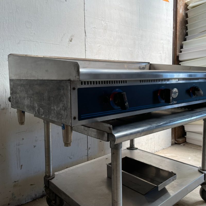 Star Max 648MF 48" Manual Flat Griddle Propane - Image 5