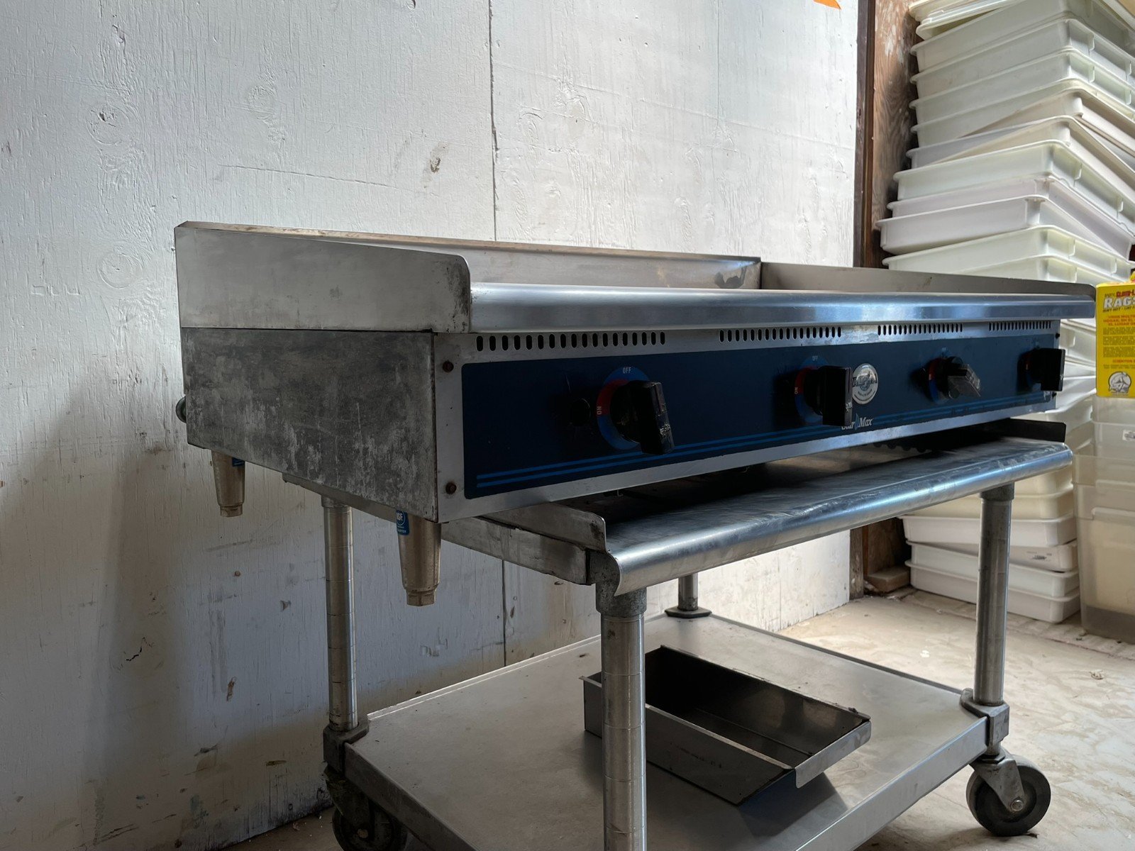 Star Max 648MF 48" Manual Flat Griddle Propane - Image 5
