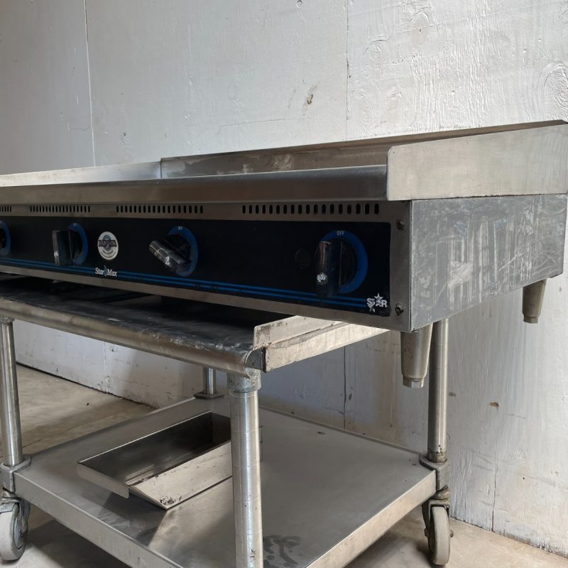 Star Max 648MF 48" Manual Flat Griddle Propane - Image 6