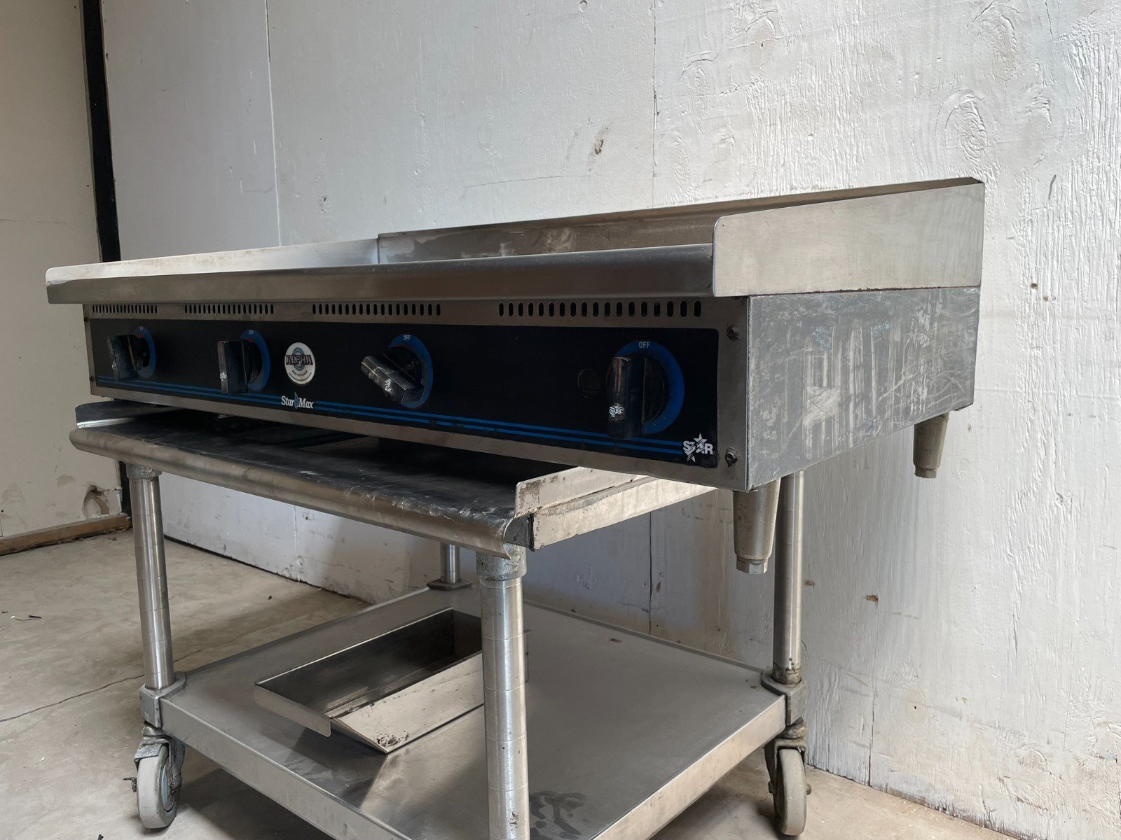 Star Max 648MF 48" Manual Flat Griddle Propane - Image 6