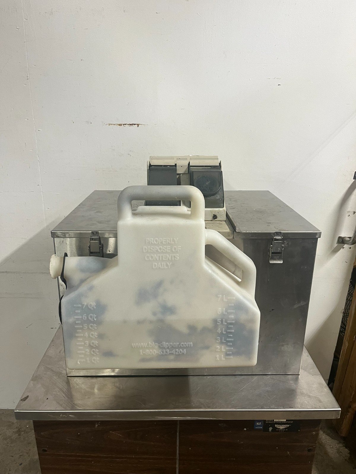 Thermaco W-250-IS Big Dipper Grease Trap