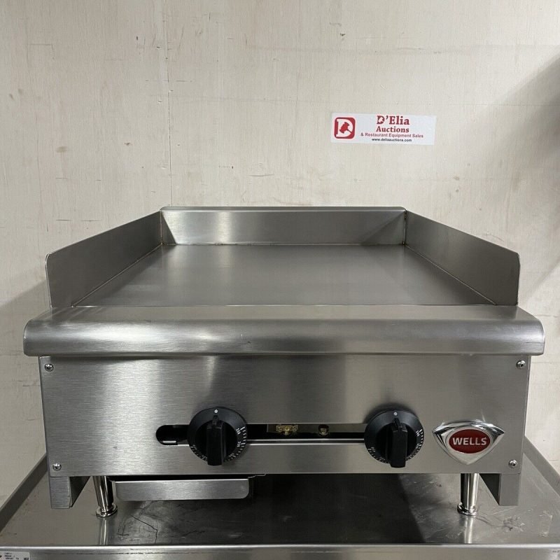 Wells 5GHDTG2430GNAT Gas 24” Thermostatic Flat Griddle New Out Of Box